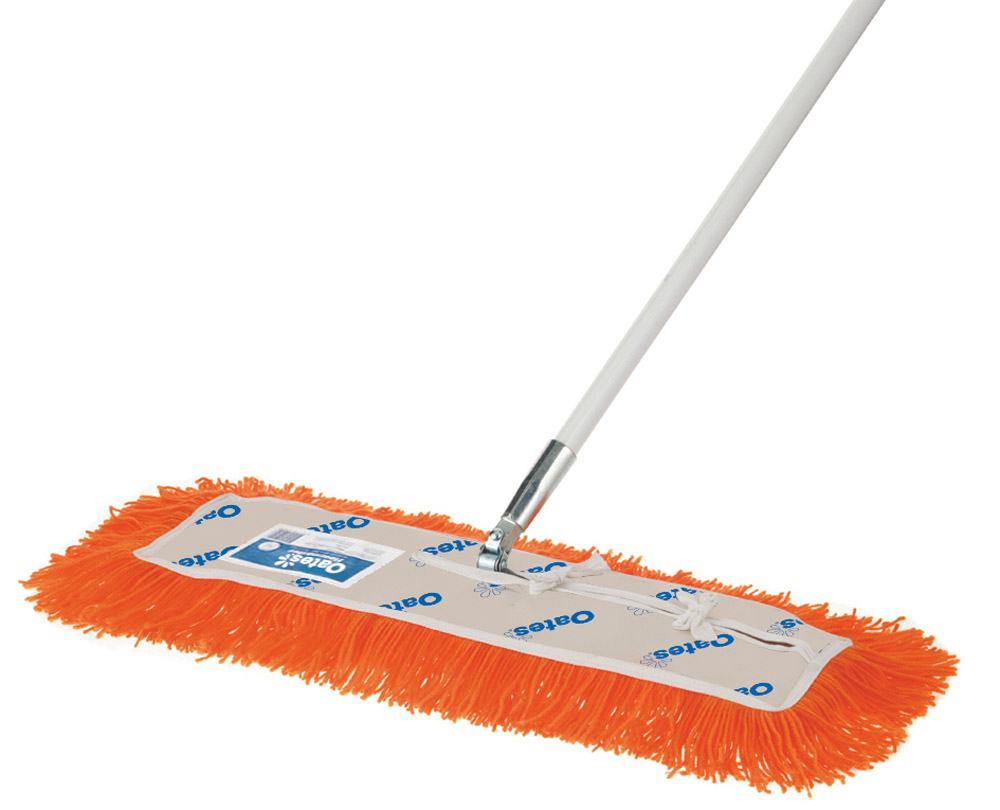 Oates Fringe Dust Mop Complete Orange 60cm Your Reliable Supply Company