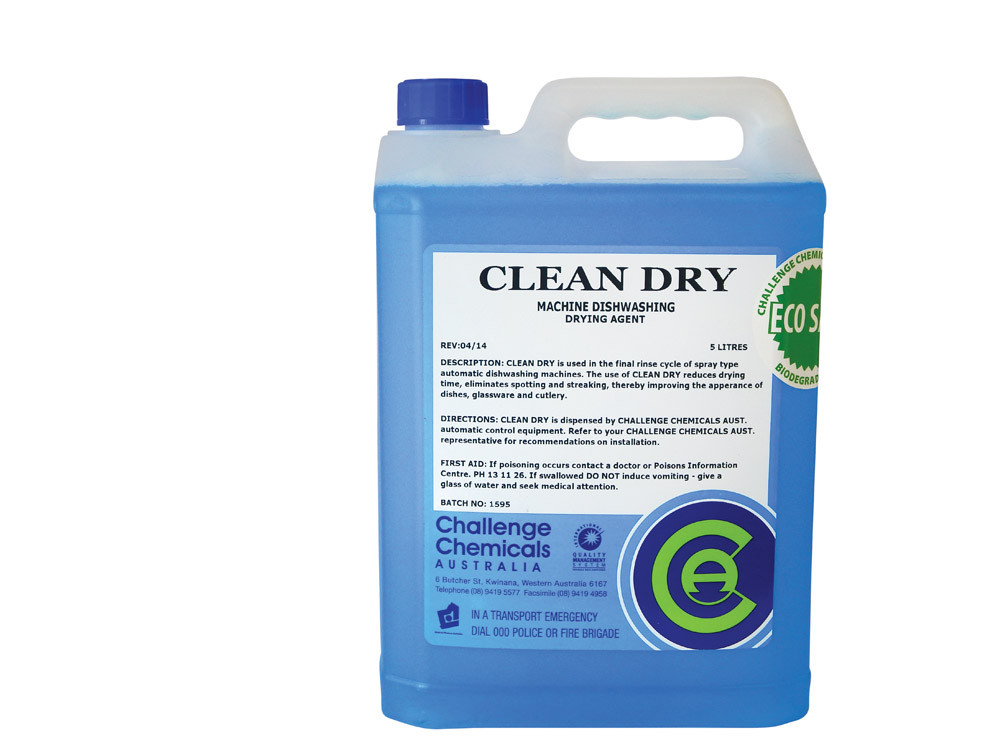Challenge Cleandry Dishwashing Drying Agent 5L Your Reliable Supply