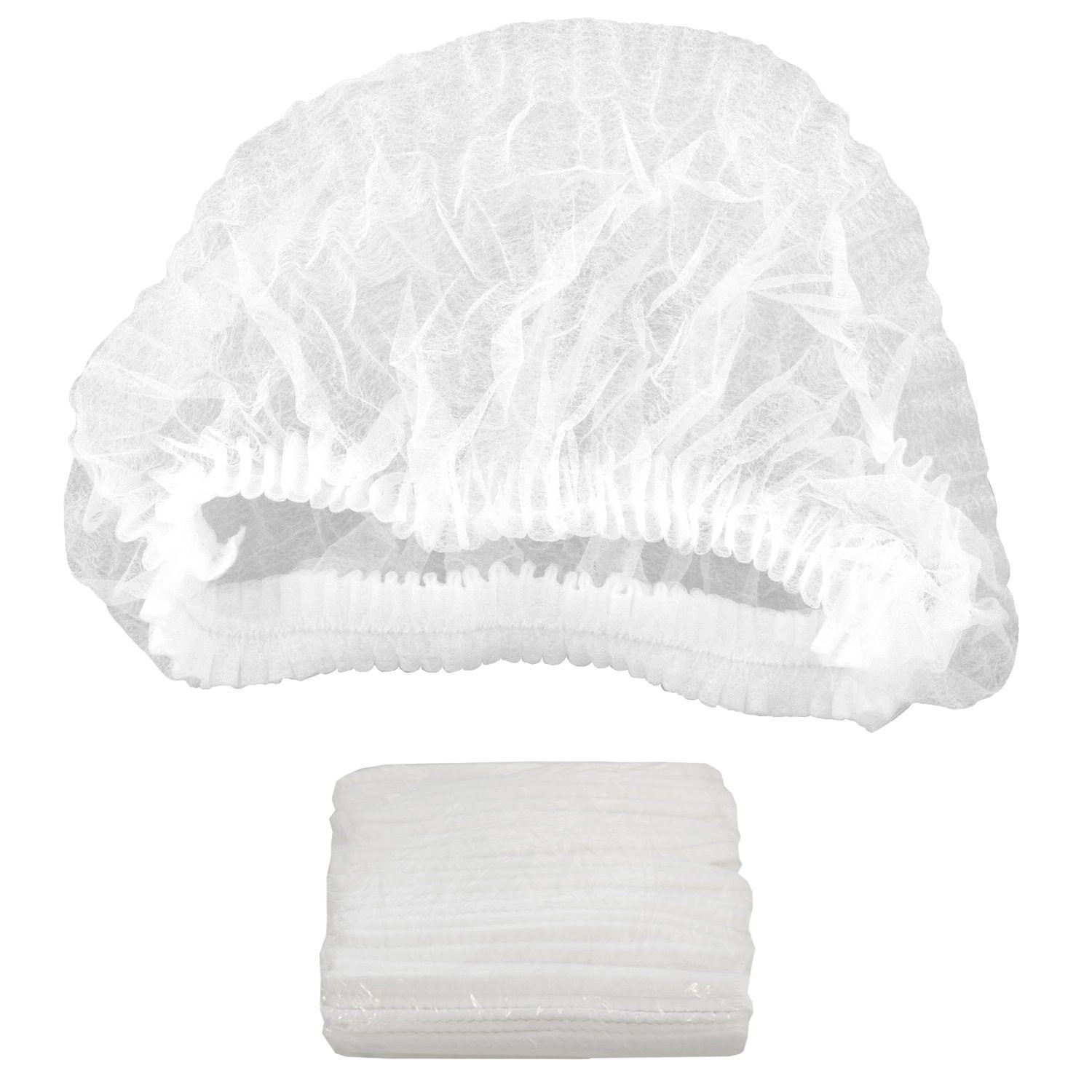 Crimped Hair Nets White Carton of 1000 Your Reliable Supply Company