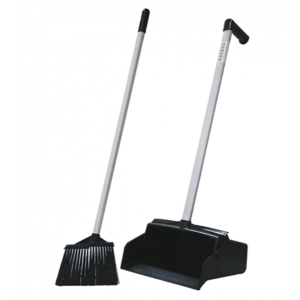 RapidClean Lobby Dustpan Set Black