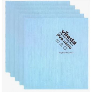 Vileda PVA Micro Cloth Blue Packet of 5