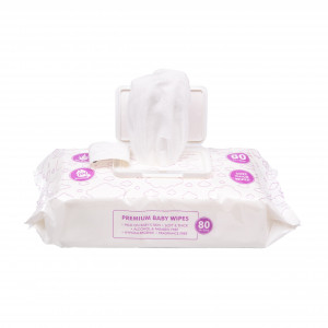 Trugrade Premium Baby and Hygiene Wipes packet of 80