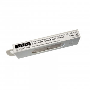 Ettore Scrapemaster Blades 10cm 4 Inch (Pack of 10)