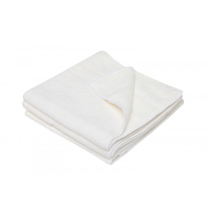 Microfibre Cloth White Pack of 3