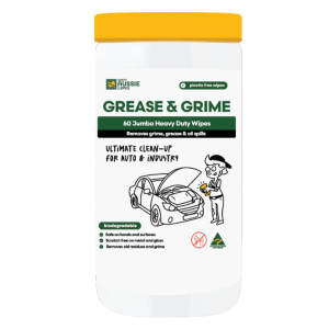 Great Aussie Wipes Grease and Grime Wipes Packet of 60