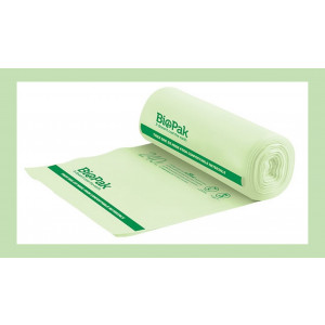 BioPak Compostable Bin Liner 240L Carton of 144