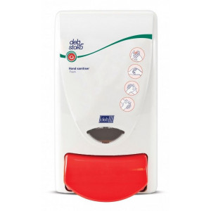 Deb Dispenser Stoko Sanitise Red & White 1L