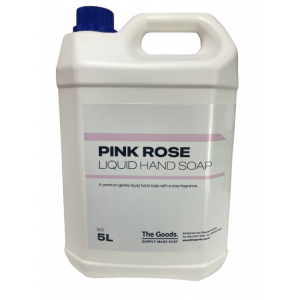 TGS Pink Liquid Hand Soap Rose Fragrance 5L