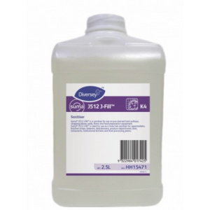 Diversey J Fill J512 Concentrate Sanitiser 2.5L Carton of 2