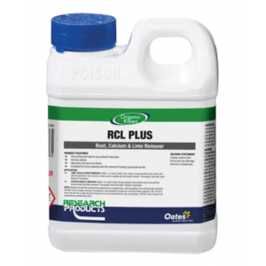 Research Rust Calcium Lime Plus Bore and Hard Water Stain Remover 1L RCL