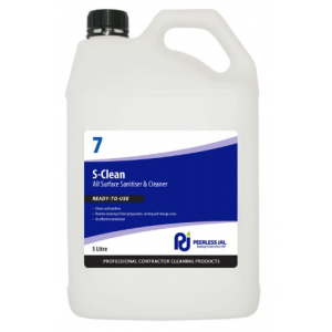 Peerless Jal S-Clean Cleaner and Sanitiser 5L Carton of 2