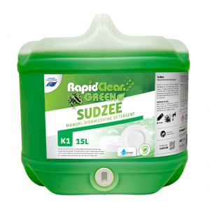 Rapid Green Sudzee Manual Dishwashing Detergent 15L