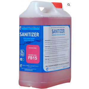 Challenge Sanitizer Food Preparation Sanitiser 5L