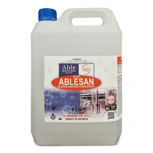 Ablesan Surface Sanitiser Concentrate 5L Carton of 3