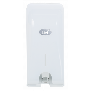 Livi Twin Vertical Toilet Paper Dispenser White