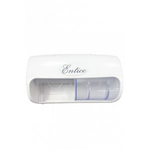 Entice Horizontal Twin Standard Size Toilet Paper Dispenser