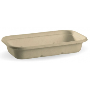 BioPak Plant Fibre Takeaway Base Natural 750ml Carton of 500