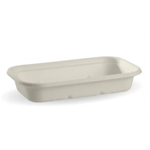 BioPak Plant Fibre Takeaway Base White 750ml Carton of 500