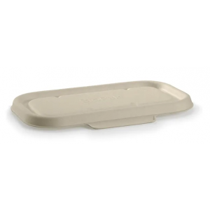BioPak Biocane Takeaway Lid Natural 750 & 1000ml Carton of 500
