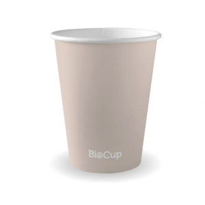 BioPak Stone Single Wall BioCup 390ml/12os (90mm) Carton of 1000