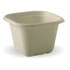 BioPak Takeaway Base 630ml Natural Plant Fibre Carton Of 600