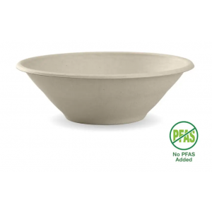 BioPak Bowl 940ml / 32oz Natural Plant Fibre Carton Of 400
