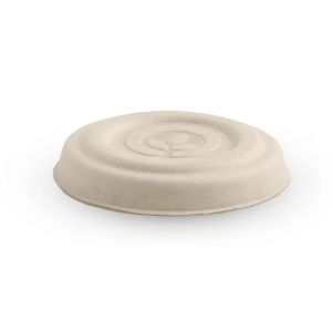 BioPak BioCup Sauce Lid 30ml Natural Plant Fibre Carton Of 1000
