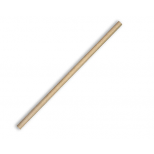 BioPak Regular BioStraw 6mm Kraft Carton of 2500