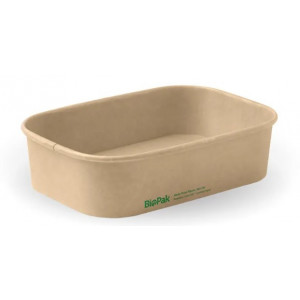 BioPak Kraft Bioboard Takeaway Base 500ml Carton Of 300