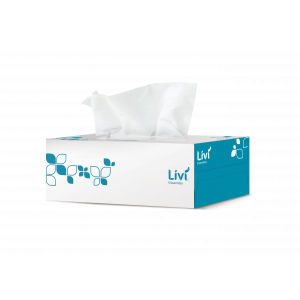 Livi Essentials Facial Tissues 2Ply 200 Sheet Carton of 30