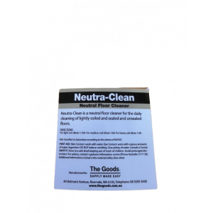 Label For TGS Neutraclean Floor Cleaner
