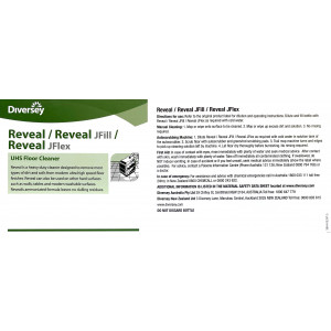 Label For Diversey Reveal Floor Cleaner