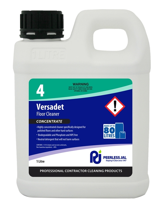 Peerless Jal Versadet Floor Cleaner 1L Hard Floor Chemical