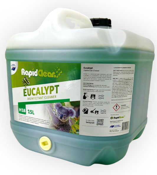 Rapid Clean Eucalypt Disinfectant Eucalyptus 15L
