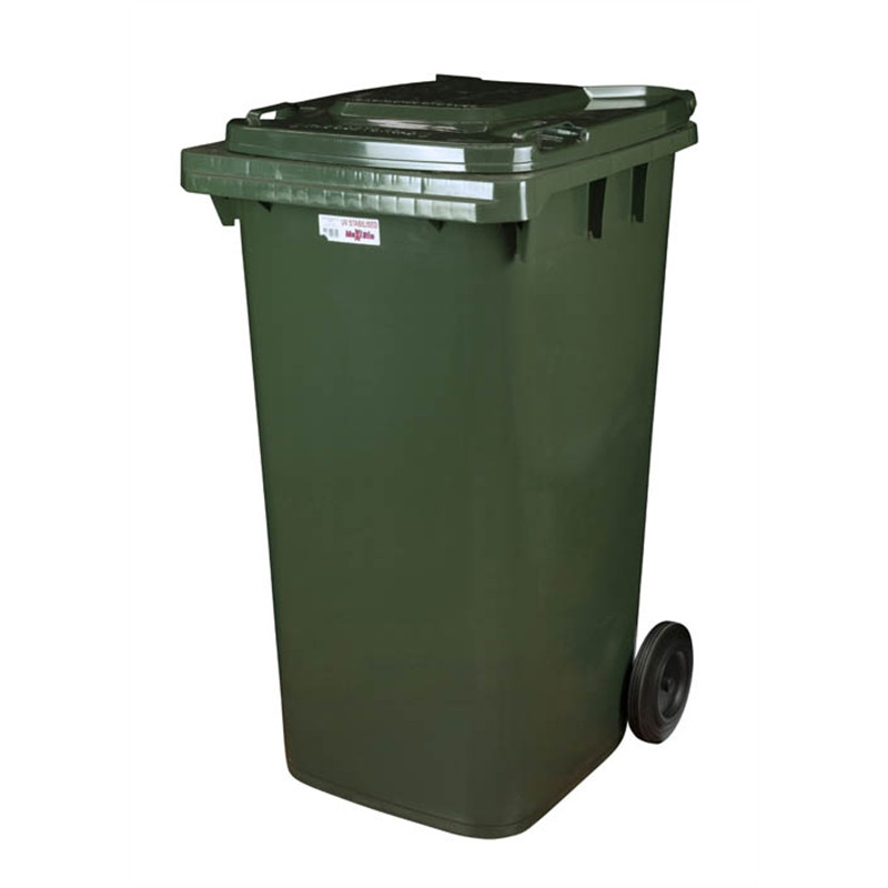 Wheelie Bin 240L Dark Green The Goods
