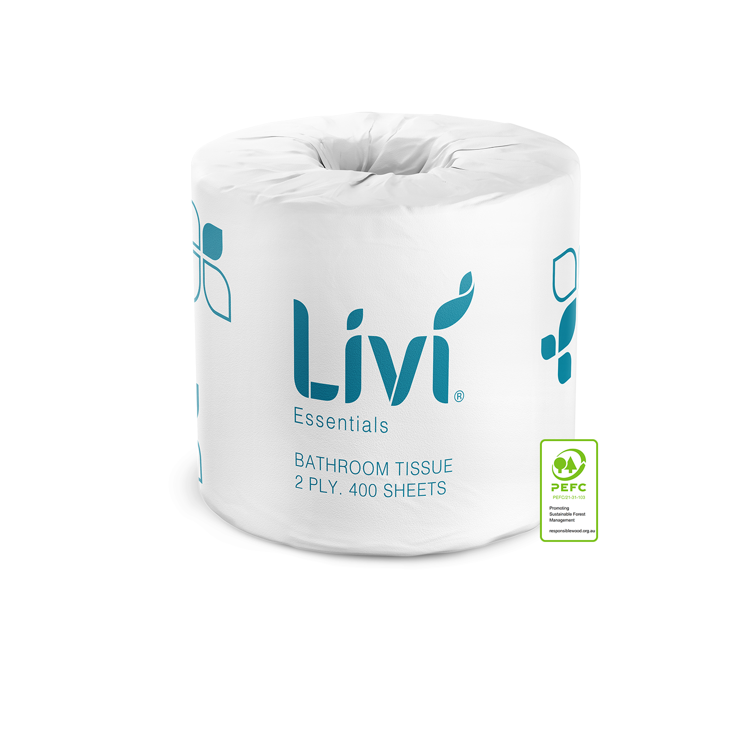 Livi Essentials Toilet Paper 2Ply 400 Sheet Carton of 48 Standard
