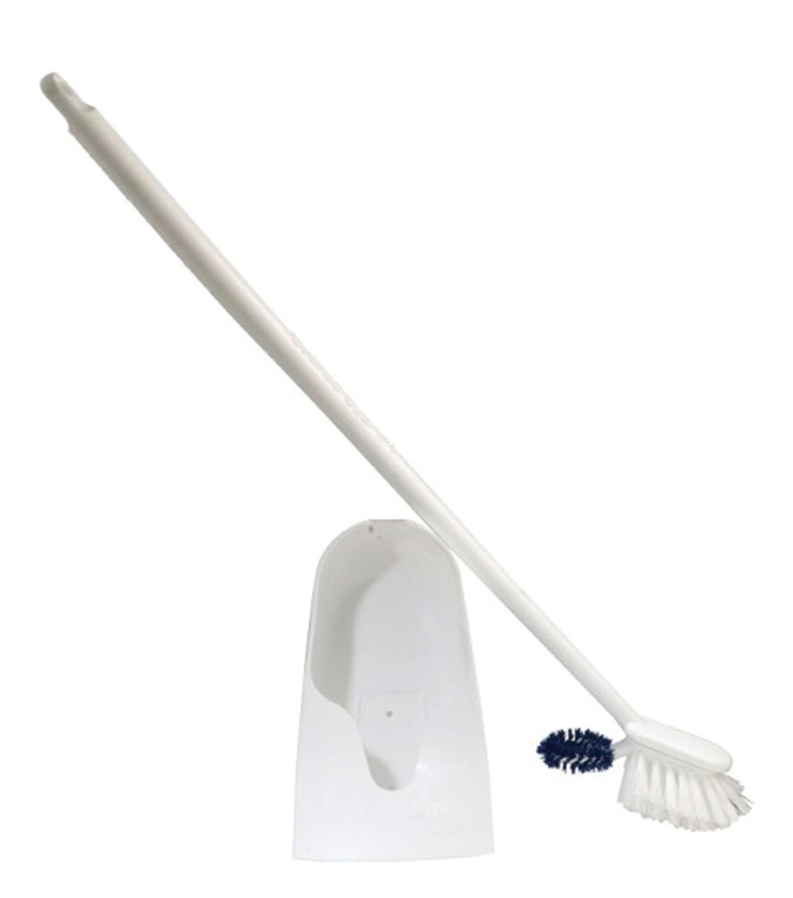 oates stainless steel toilet brush set