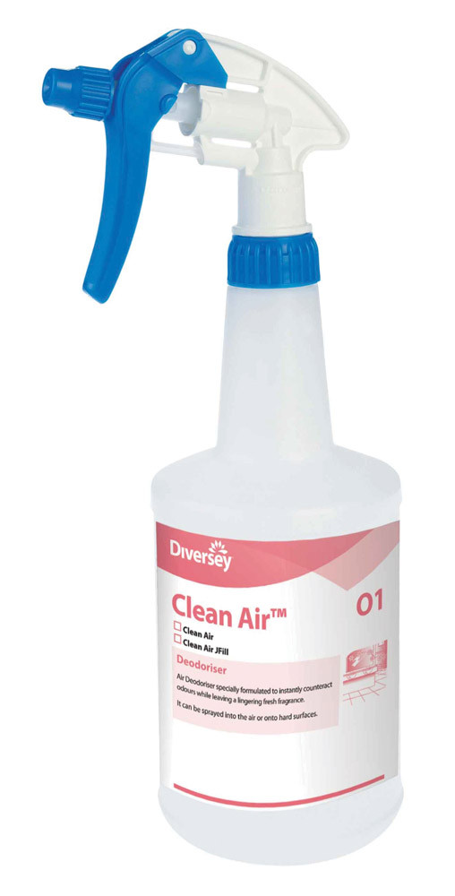 Spray Bottle Complete for Diversey Clean Air 750ml Spray Guns