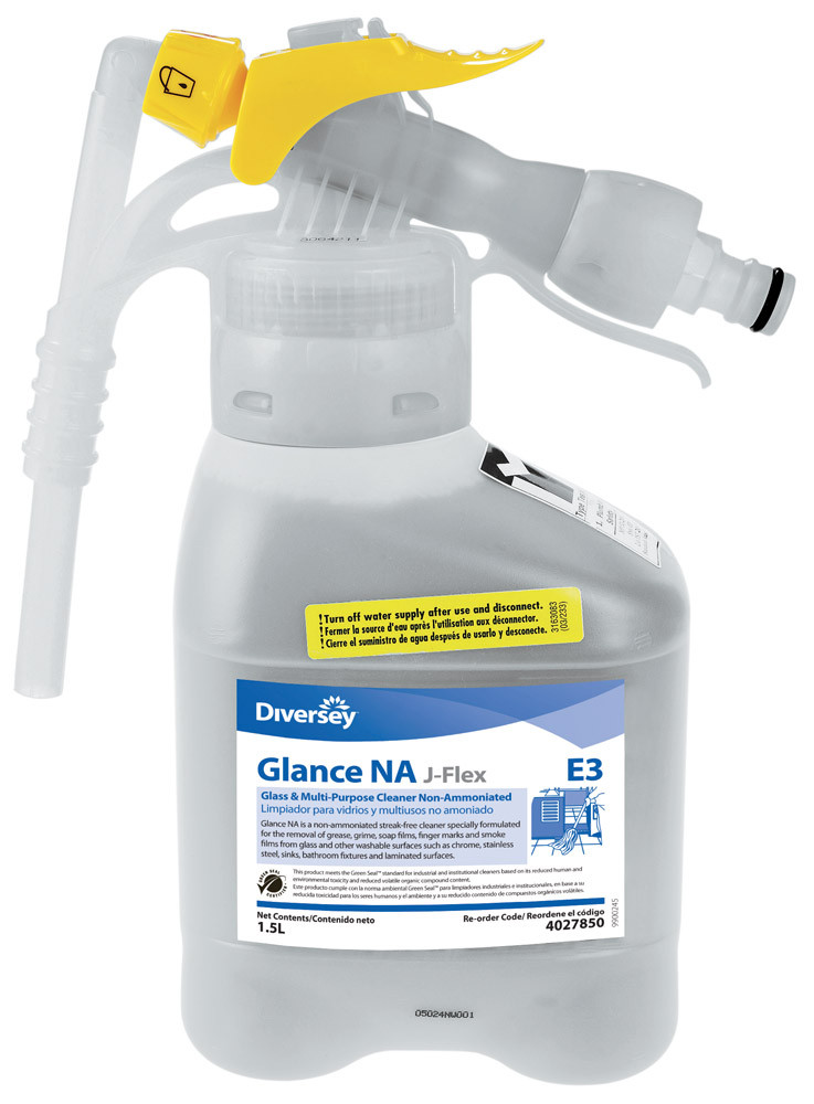 Diversey J Flex Glance Glass Cleaner 1.5L Concentrate Systems
