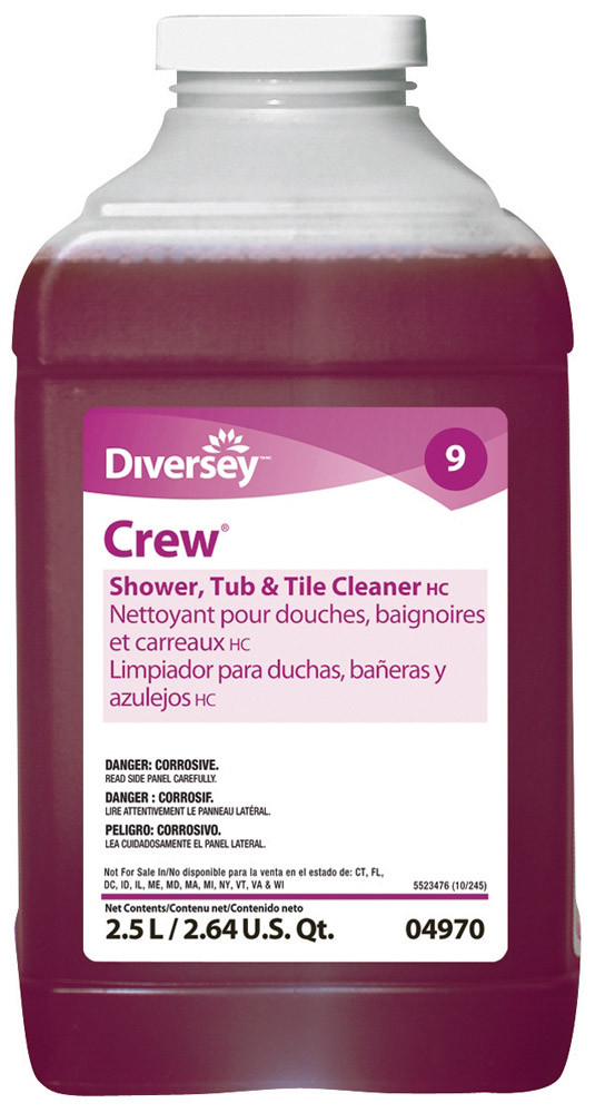 Diversey J Fill Crew Shower Tub & Tile 2.5L Concentrate Systems Chemical