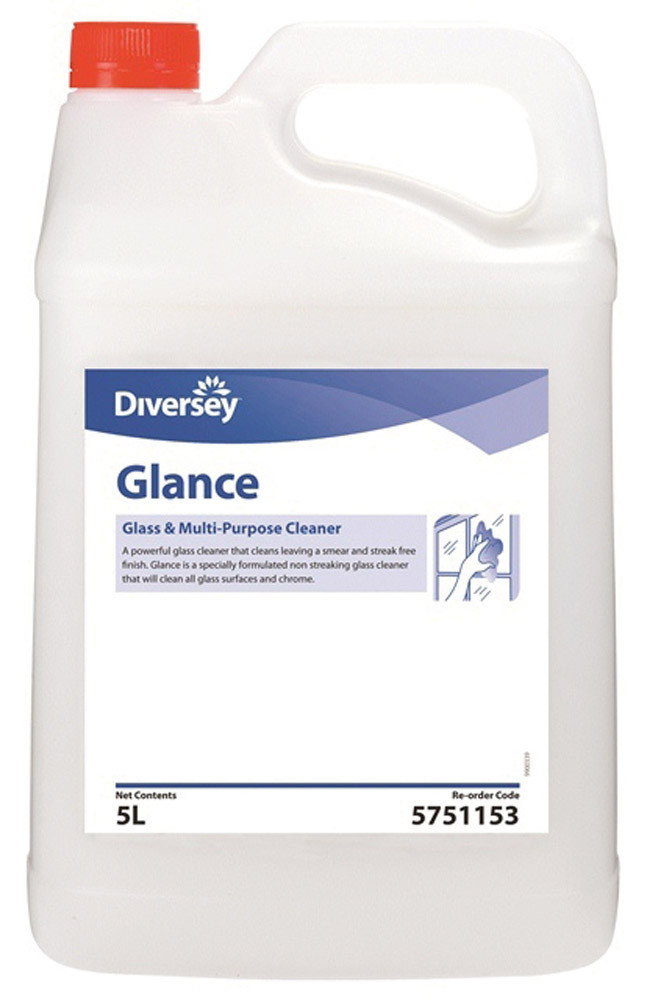 Diversey Glance Glass Cleaner 5L Window and Glass Chemical