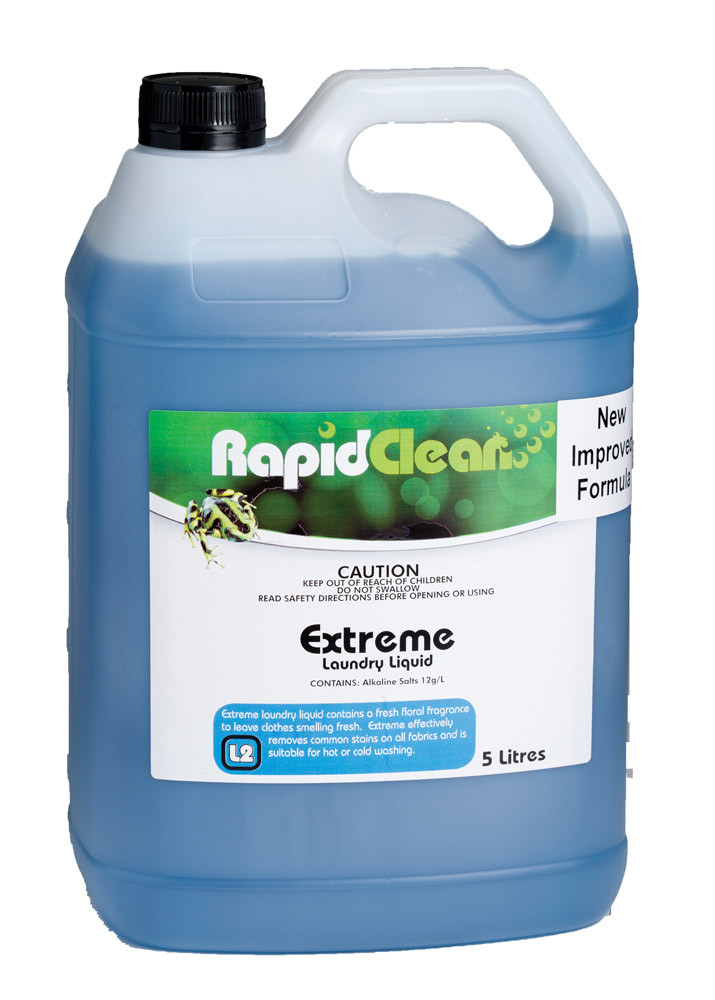 Rapid Extreme Laundry Liquid 5L Laundry Chemical Cleaning Your