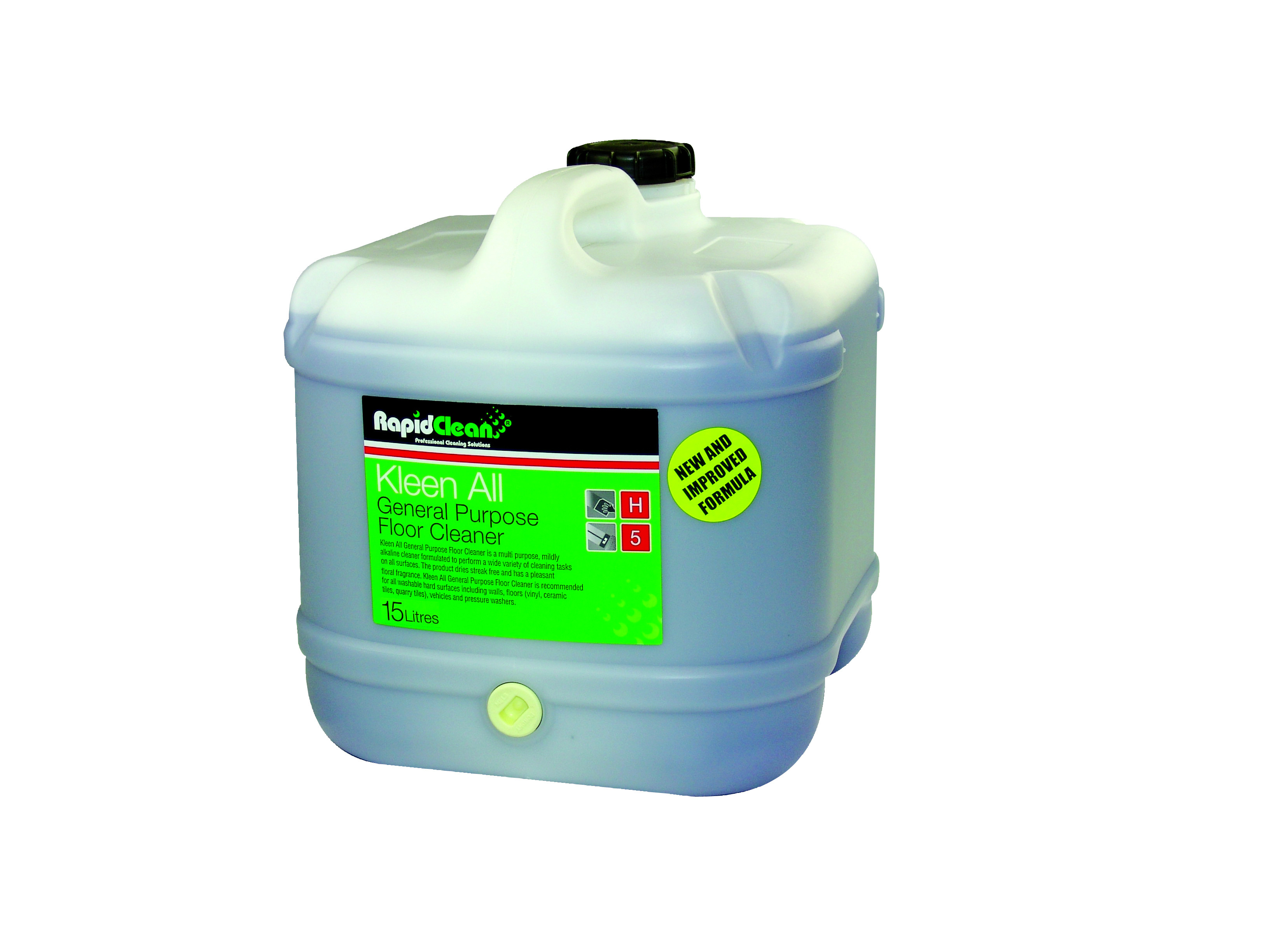 Rapid Kleen All General Purpose Floor Cleaner 15L Hard Floor