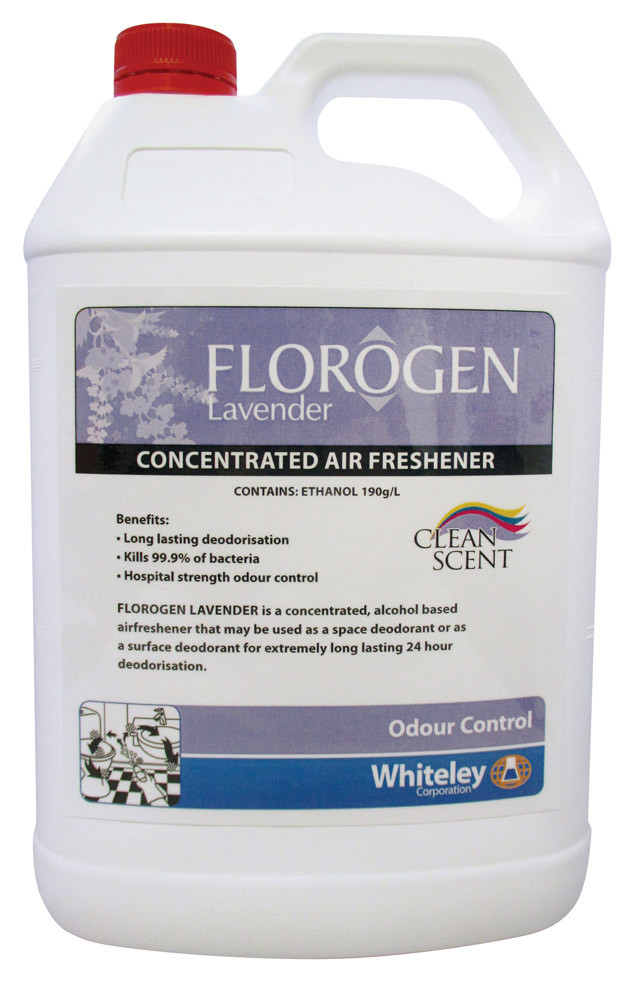 Whiteley Lavender Florogen Alcohol Based Air Freshener 5L Bulk Liquid