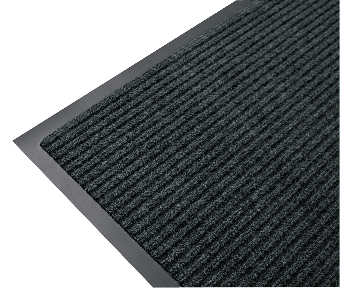 Ribbed Entrance Mat Pepper 900 x 1500mm Entrance Mats Matting