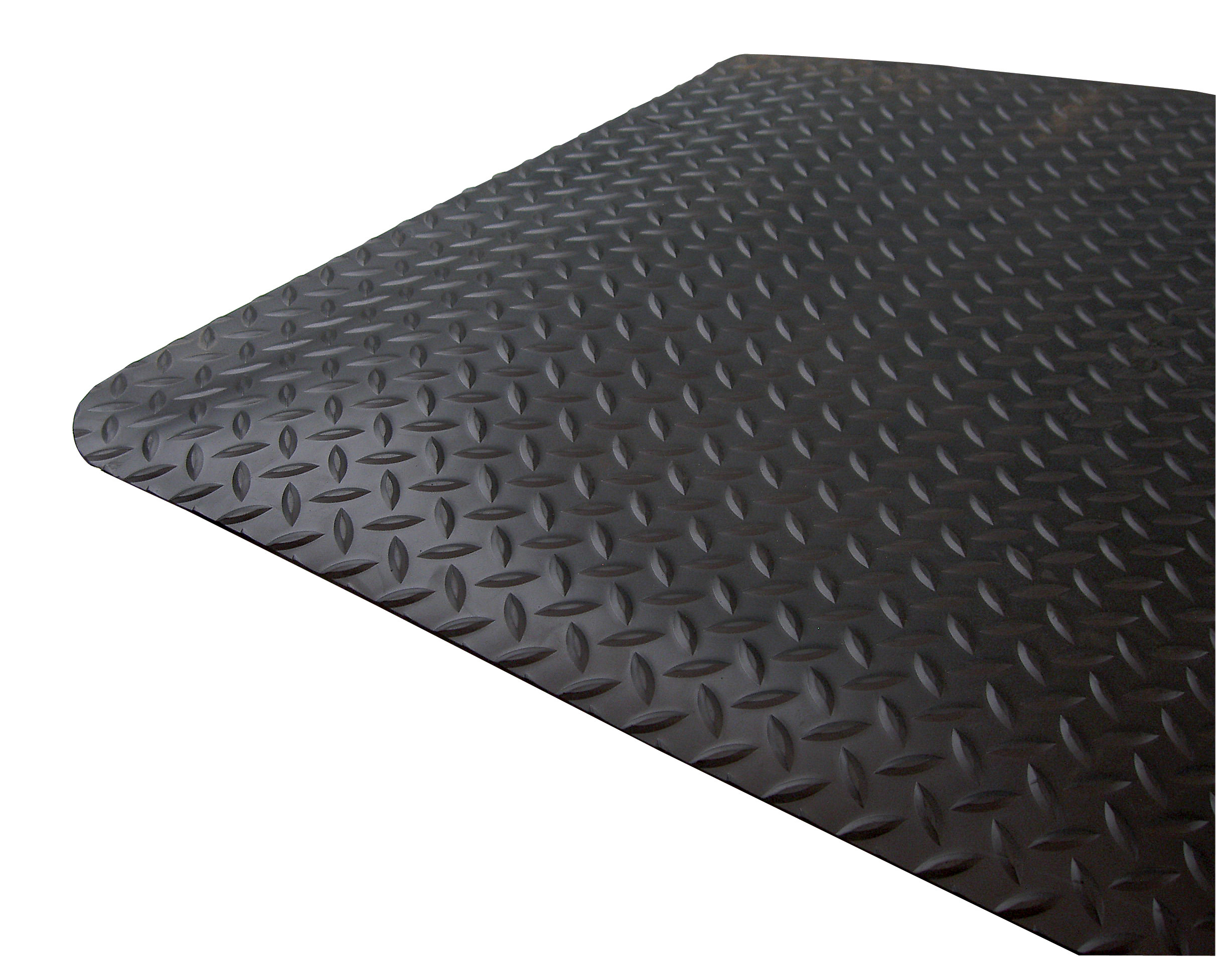 Diamond Foot Safety Mat Black 900 x 1500mm Comfort and Safety Mats