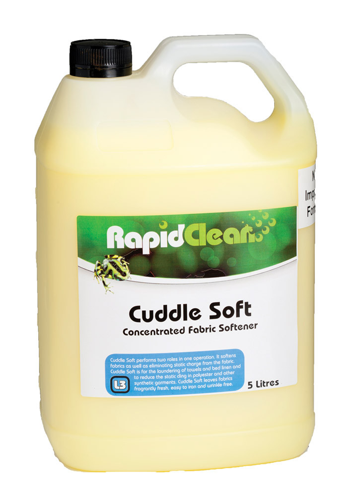 Rapid Cuddle Soft Fabric Softener & Conditioner 5L - Laundry - Chemical