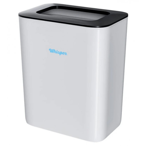 Whisper 30L Hand Towel Waste Bin for Floor or Wall Mounted