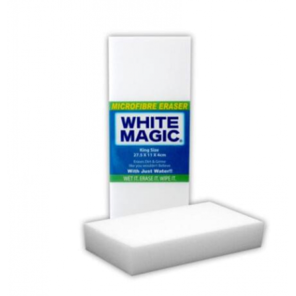 White Magic Eraser Sponge King