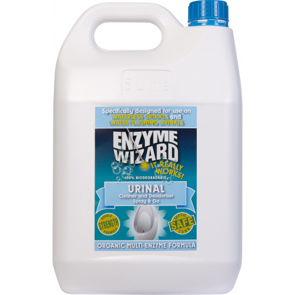 Enzyme Wizard Urinal Cleaner and Deodoriser 5L